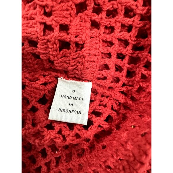 MEMORIAL DAY Women's Red Swim/Cover Up Handmade Skirt 2 - Picture 6 of 10